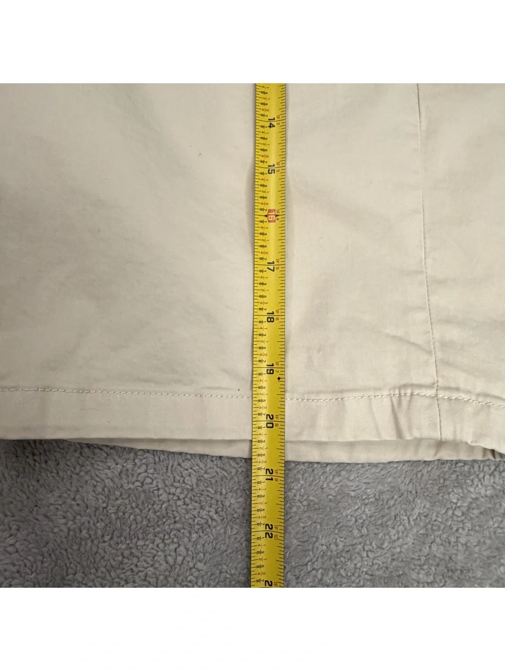 Mavi Simon Beige Chino Shorts Men’s 36 Stretch Cotton Bermuda Casual